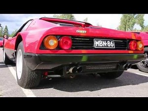 Ferrari 512 BB Exhaust Sound - Cold Start up & Revs
