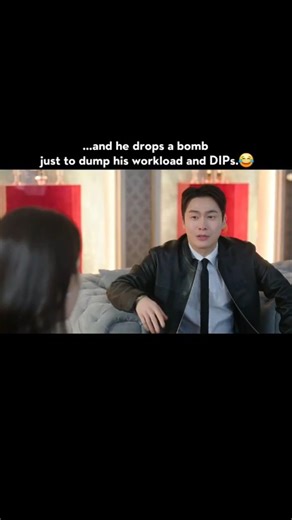 He really dropped the news and DIPPED.😂 |#perfectcrown #byeonwooseok #iu #kdrama