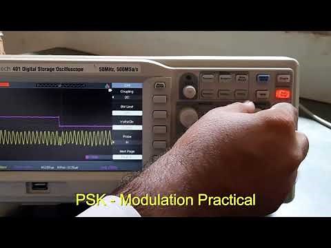 PSK Modulation - Demodulation || Lab Experiment || Phase Shift Keying || Practical || Modulation