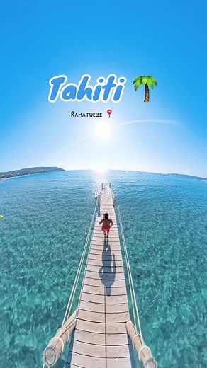 Découvrez la plage de Tahiti à Ramatuelle