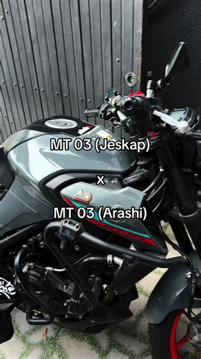 MT 03 (Jeskap) x MT 03 (Arashi) Performance Comparison