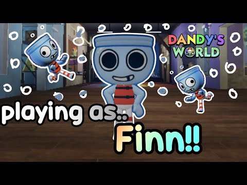 Playing as Finn! in Dandys world ( can i beat +10 floor? )