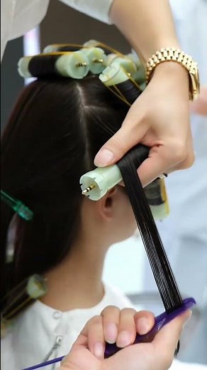 Chinese style atmosphere perm Chinese style atmosphere cut perm Maoqun advanced cut