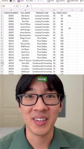 Top 10 Excel shortcuts every professional should know.