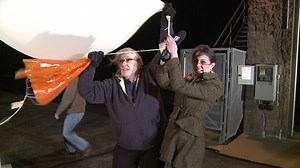 Watch: Releasing a weather balloon is not as easy as you think