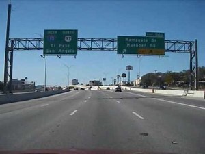 Interstate 10 West (San Antonio) - Outbound