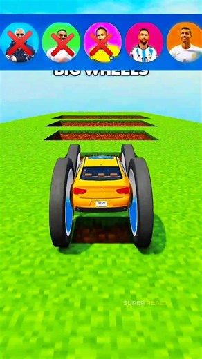 car vs lava extreme text