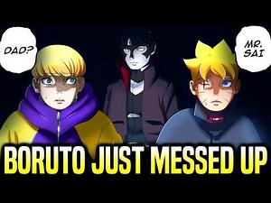🚨 🚨 Boruto Just Gave Sai The BIGGEST Problem To Deal With That CAN'T Be Fixed!🚨 🚨