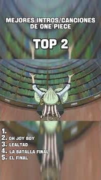 TOP 5 INTROS y canciones de One Piece #canción #onepiece #amv #anime #4k #luffy #animeedit #top