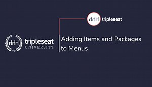 Adding Items and Packages to Menus