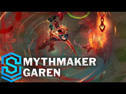 Mythmaker Garen Skin Spotlight - Pre-Release - PBE Preview - League of Legends