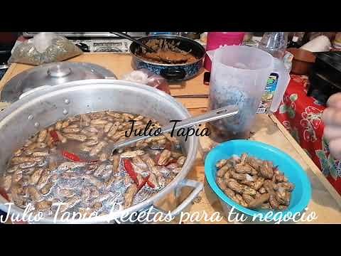 Cacahuates en vinagre estilo Celaya Guanajuato botana mexicana super sencilla para negocio