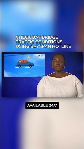 Need to find out real-time traffic information about the Bay Bridge? 🛣️