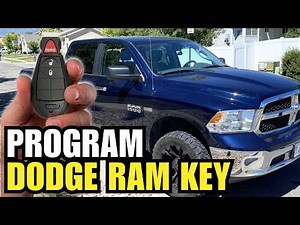 Easy DIY Dodge Ram (2013-2017) Key Programming