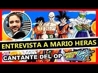 ⍟ZTV- Entrevista a MARIO HERAS, CANTANTE OFICIAL del Opening de DRAGON BALL Z KAI⍟