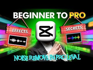 How to make a Background Noise Remove In pro leval🤯💥Capcut Beginner to pro