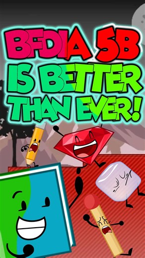 BFDIA 5B IS BETTER THAN EVER!! #TPOT #BFDI #BFDIA #BFB #IDFB #shorts #animation