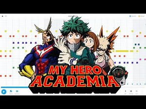 My Hero Academia (Kenshi Yonezu) - Peace Sign/Opening 2 - Chrome Music Lab (Link In Desk)