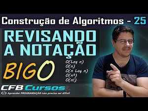 Revisando a notação BIG O - Construção de Algoritmos - Aula 25