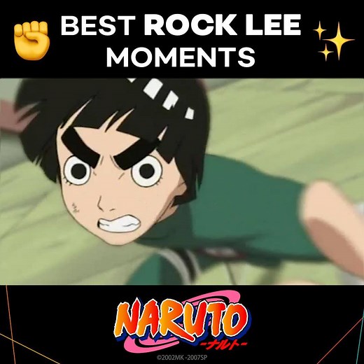 Nothing but RESPECT for ROCK LEE ✊ | Crunchyroll