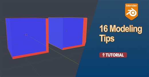 16 Modeling Tips for Blender 3D
