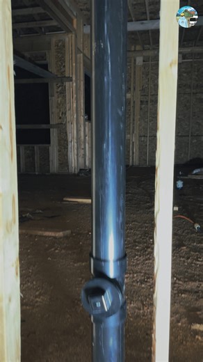 Here’s a quick look at how we add a line cleanout to a soil or waste stack using Sluyter Company's 55Y ABS cement. #plumbing #thebuildingexpert #plumber #drainage | The Building Expert
