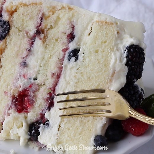 46K views · 624 reactions | Have you tried my berry Chantilly cake...