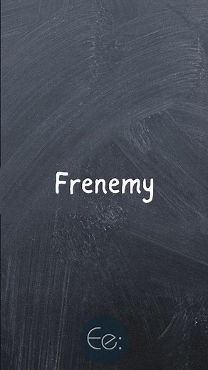 Frenemy 🤝❌ What Does It Mean? English Explained #phrases #expression #meaning #slang #frenemies #esl
