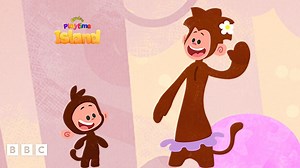 Picnic time in the CBeebies Playtime Island app