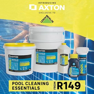 6.4K views · 14 reactions | Introducing a Leroy Merlin exclusive from Axton! 朗 Keep your pool looking ✨sparkling ✨ all summer with pool cleaning essentials Available now from R149.00 both in-store & online. https://bit.ly/48fOCIg | Leroy Merlin South Africa | Facebook