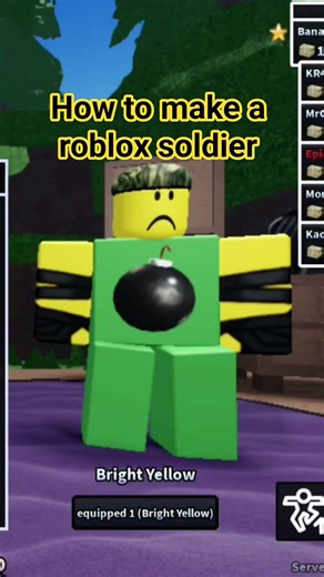 how to make a roblox soldier