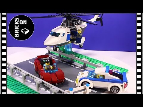LEGO CITY POLICE 60138 POLICE HIGH-SPEED CHASE Speed Build Instruction Lego Stop Motion Animation