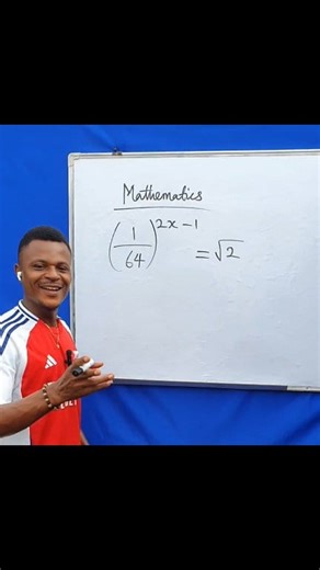 How to solve exponential equation with a fractional base #mathematics #science #Academy #Education #AcademicExcellence | Tutor Abraham