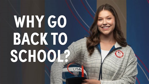 U.S. Olympian Ashley Farquharson (Farquharson Luge) wants to be prepared for life after competitive sports. She took the opportunity from Guild and Team USA to earn her bachelor’s degree with #PurdueGlobal and do just that! Get to know her inspiring story as she prepares to qualify for the Olympic Winter Games Milan Cortina 2026 as an online student. https://purdue.university/486mIQk | Purdue Global