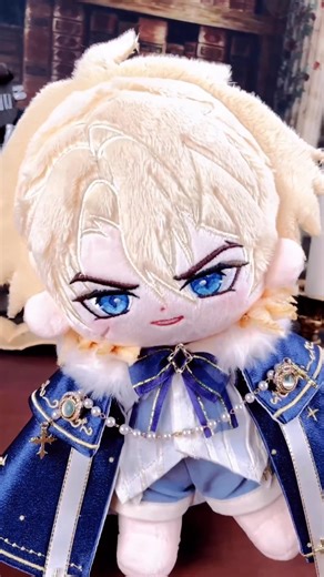 Plush wonderland on Instagram: "No need to keep searching, Varka is here!😏🌿Let’s be real—who wouldn’t want this plushie as their new best friend? #varka #genshin #genshinimpact #varkagenshin #game #plush #plushwonderland"