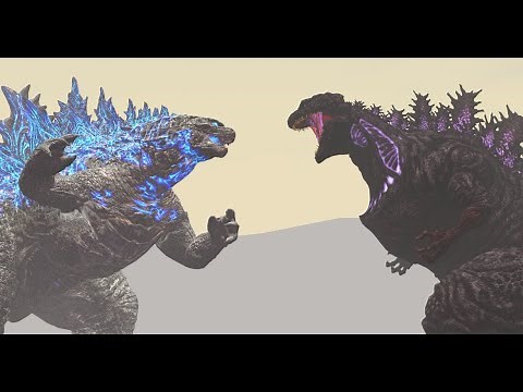 Legendary Godzilla vs Shin Godzilla [SFM]