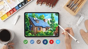 Downloaden & Spielen Tap Color Pro: Farbe nach Zahl auf PC(Emulator)