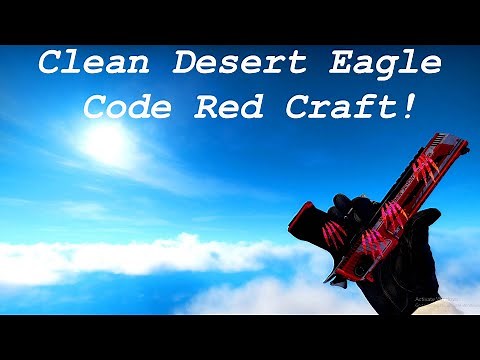 Clean Desert Eagle Cod Red + Battle Scarred Craft