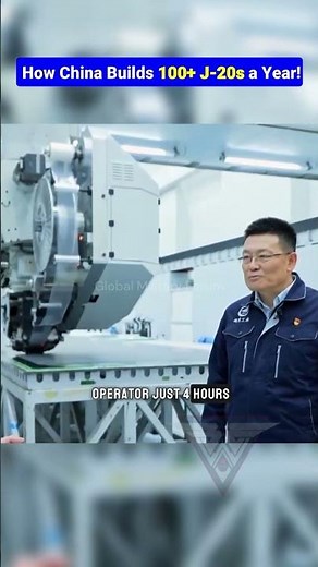 Inside the J-20 "Dark Factory"