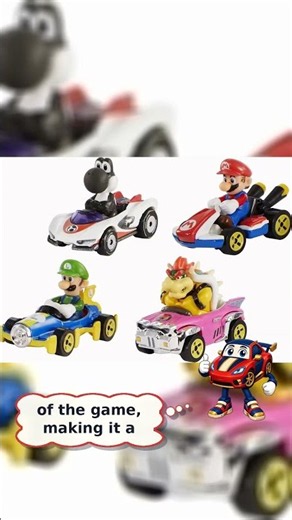Hot Wheels Mario Kart 4-Pack Die-Cast Toy Cars Set