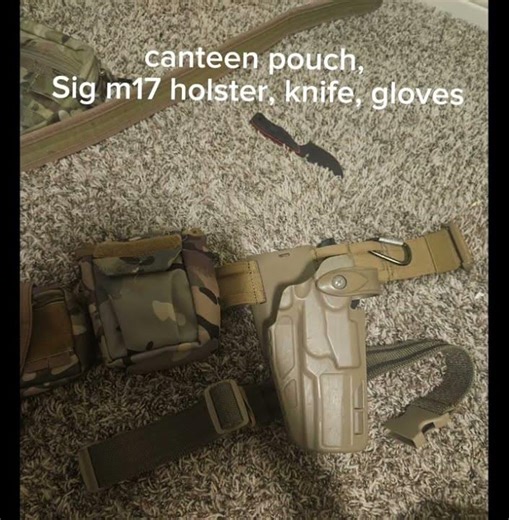 us military battle belt setup