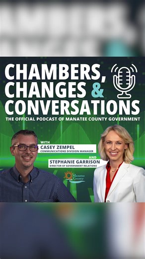 Ever wonder how Manatee County’s biggest projects and policy goals make it to Tallahassee? Chairman George Kruse breaks down the 2026 Legislative Priorities, meetings with state delegates, property taxes, and SB180. Hear the whole thing at mymanatee.org/podcast or your favorite podcast platforms! | Manatee County, Florida Government