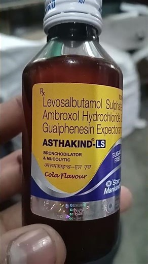 syp asthakind ls use in cough relief bronchodilatory mucolytic