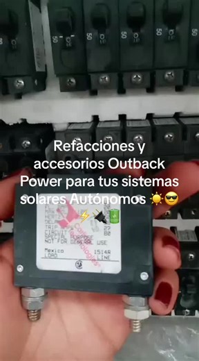 Refacciones Outback Power #energiafotovoltaica #EnergíaSolar #outbackpower