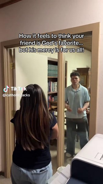 “Merciful and gracious is the Lord, slow to anger, abounding in mercy” (Psalm 103:8). #catholichumor #catholic #catholicjacks #priest #friends