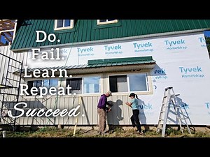 Practice makes Progress | BUILDING our BARNSTYLE OFF GRID HOME in the Canadian Wilderness