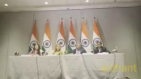 The intent here was to surreptitiously set up a Norwegian media kangaroo court and publicly on camera litigate against India and Modi gov’s policies. This was by no means a regular press conference. European are evil to their very dna.