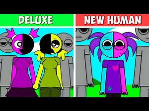 Sprunki - Deluxe But Human | Normal Version