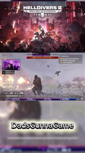 Hell Diver Tank went FLYING!! Super Earth Mightiest Weapons now in Aerial Variety! Everything is streamed live On YouTube, Twitch and TikTok. Follow me Twitch - https://www.twitch.tv/dadsgunnagame YouTube - https://www.youtube.com/@DadsGunnaGame TikTok - www.tiktok.com/@dadsgunnagame365 Discord - https://discord.gg/kuancR5gNZ #youtubelive #streamer #dadgaming #gaming #twitch #Helldivers2 #tiktoklive #Twitch