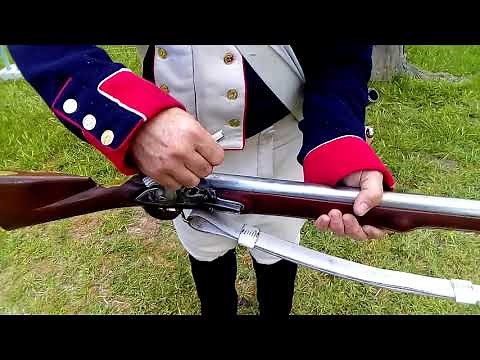 Sitio de Zaragoza 2018. Funcionamiento mosquete de avancarga